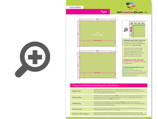 Product Bild neonflyer_orange_din_a3_quer_(42_0_cm_x_29_7_cm)